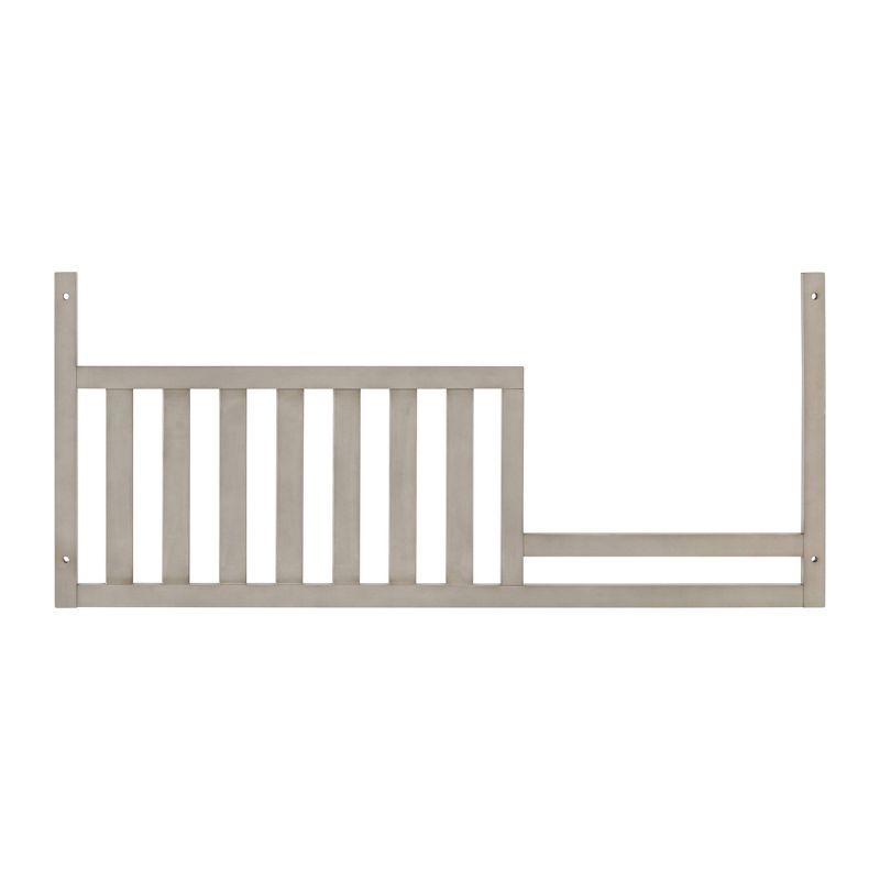 Stone Wash Wood Toddler Bed Guard Rail Conversion Kit