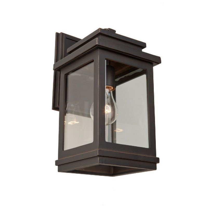 Freemont Oil Rubbed Bronze Outdoor Wall Lantern