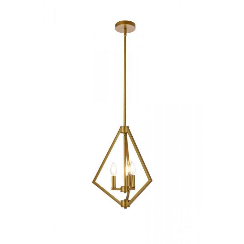 Irina Brass 3-Light Indoor/Outdoor Pendant