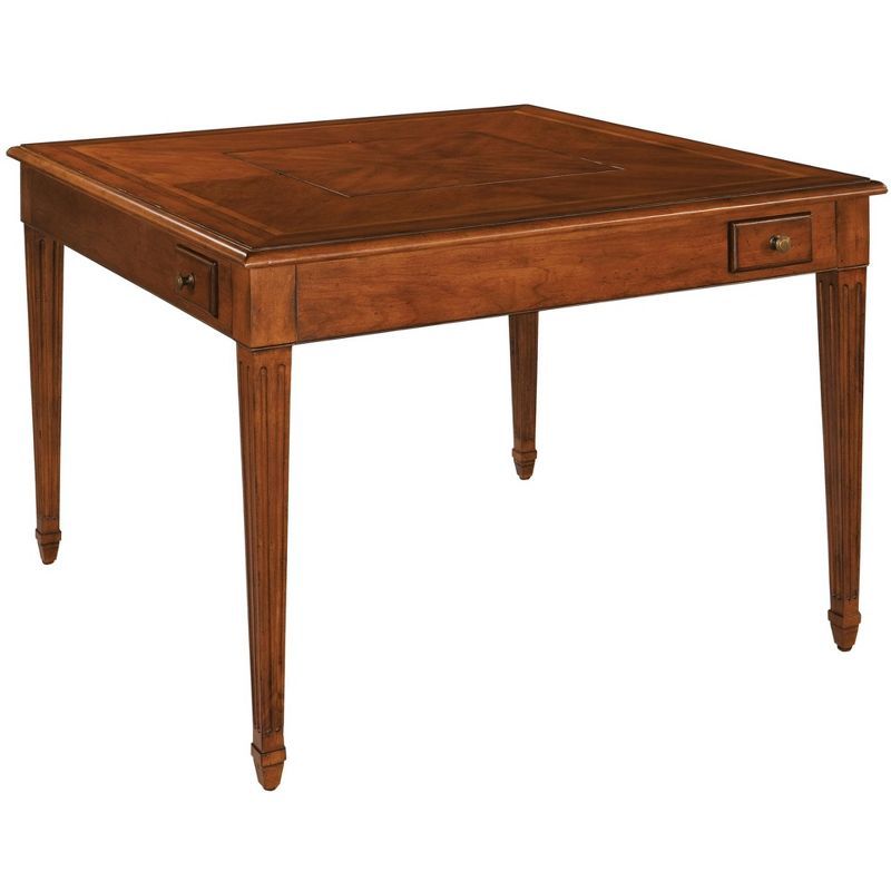 Hyannis Retreat Brown Rectangular Traditional Game Table