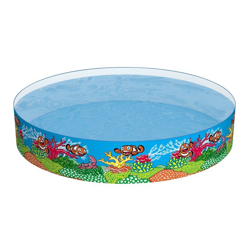 Bestway 72" Round Inflatable PVC Kids Pool