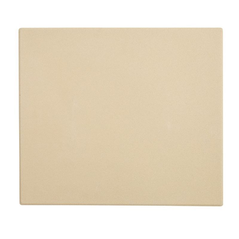 Old Stone Beige Cordierite Rectangle Pizza Stone, 14x16-Inch