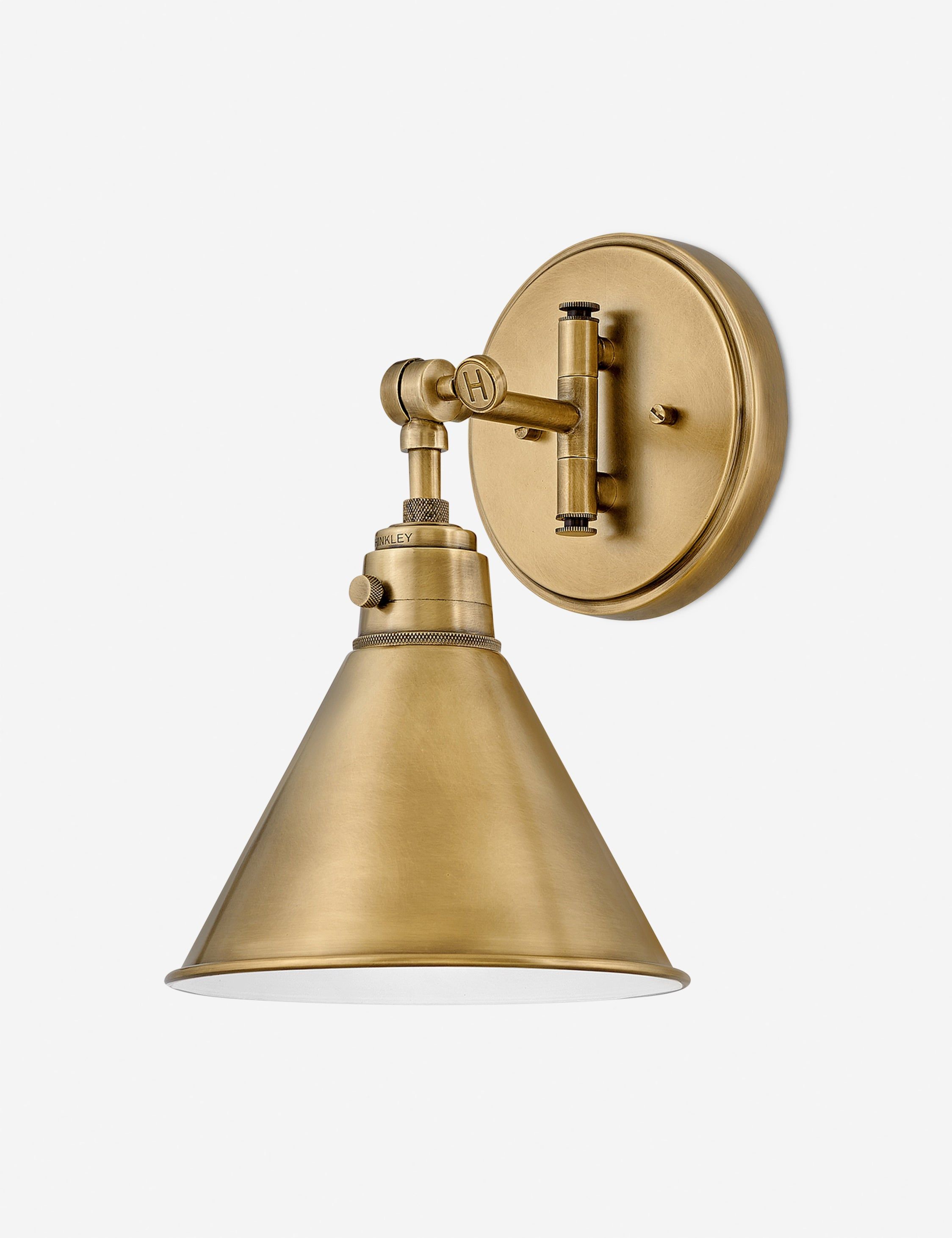 Heritage Brass Adjustable Black Plug-In Sconce