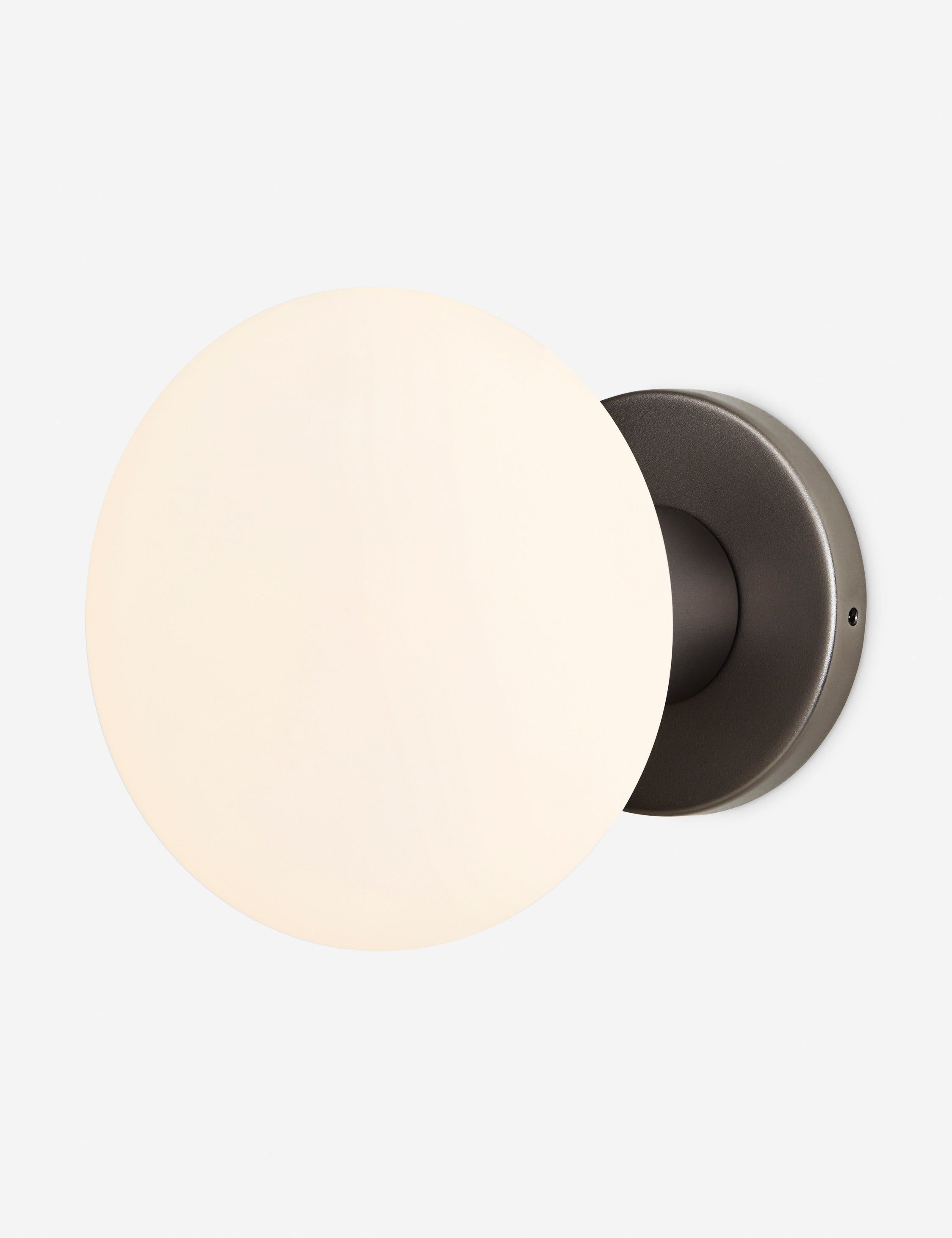 Lochan 4.25'' White Dimmable Oval LED Wall Sconce