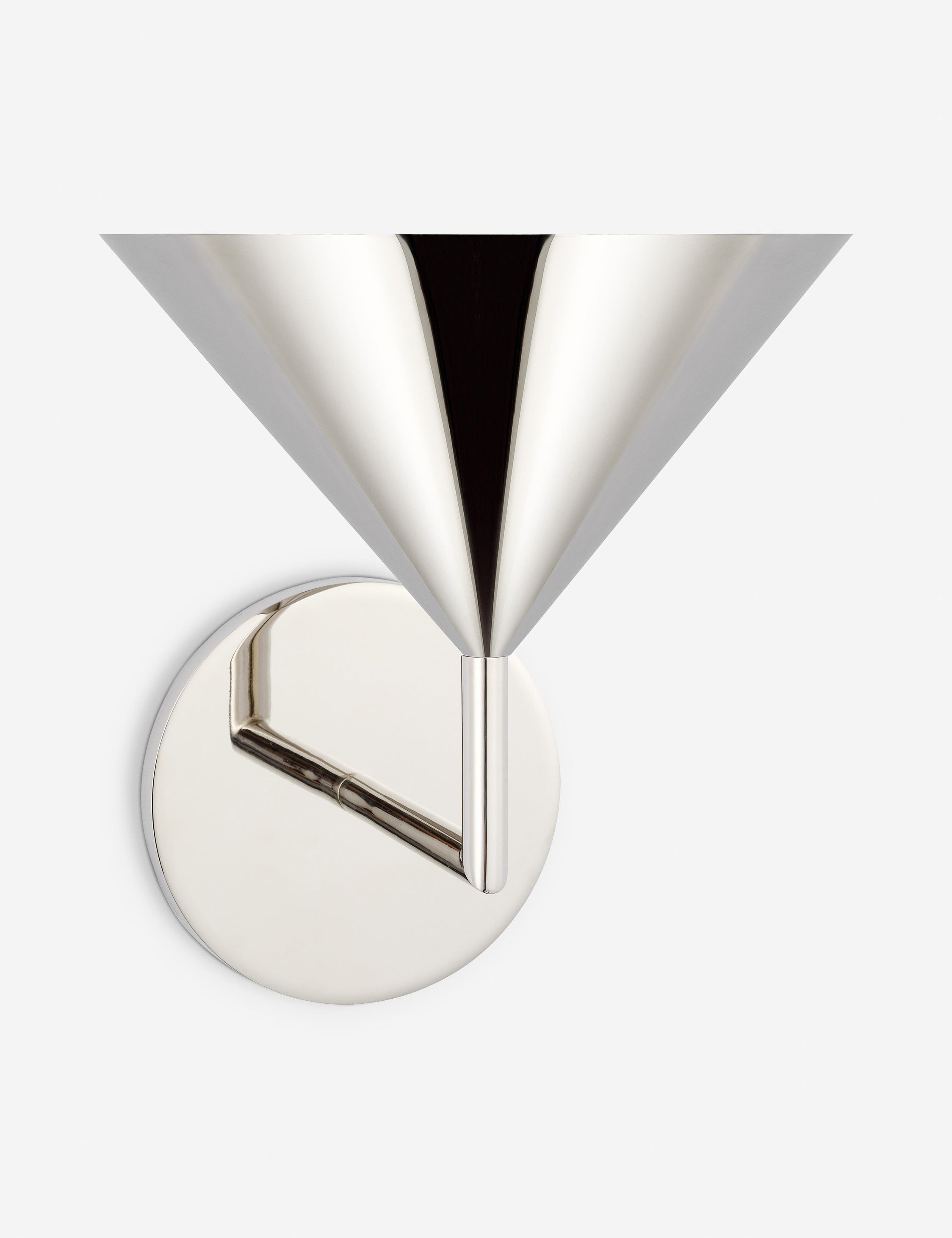 Polished Nickel Dimmable LED Wall Sconce