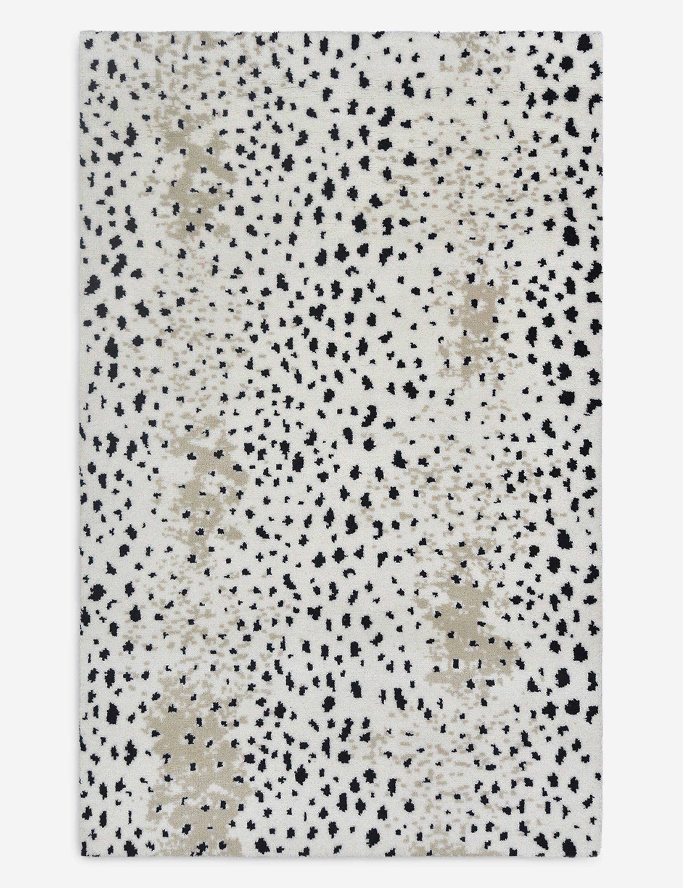 Luxurious Ivory White Hand-Knotted Wool Area Rug, 9' x 12'