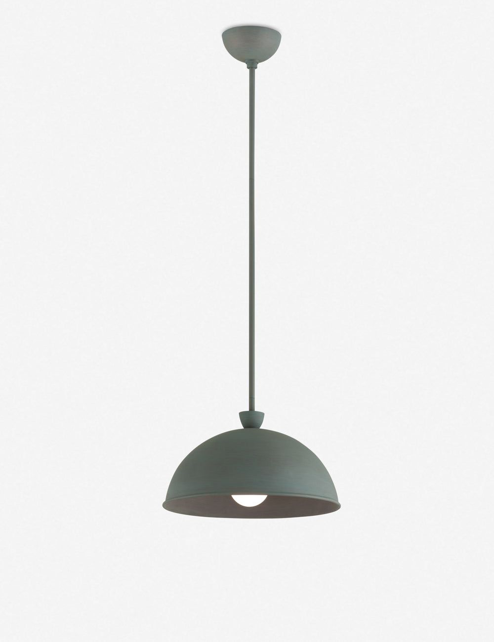 Verdigris Aluminum Dome Pendant Light