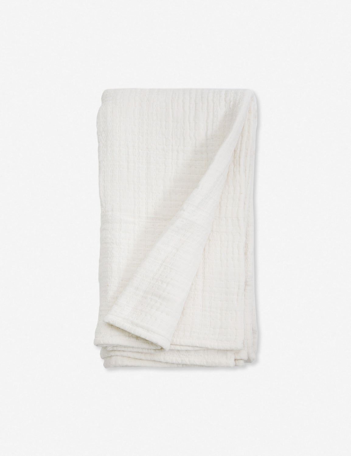 Arrowhead Cream Textured Cotton King Blanket