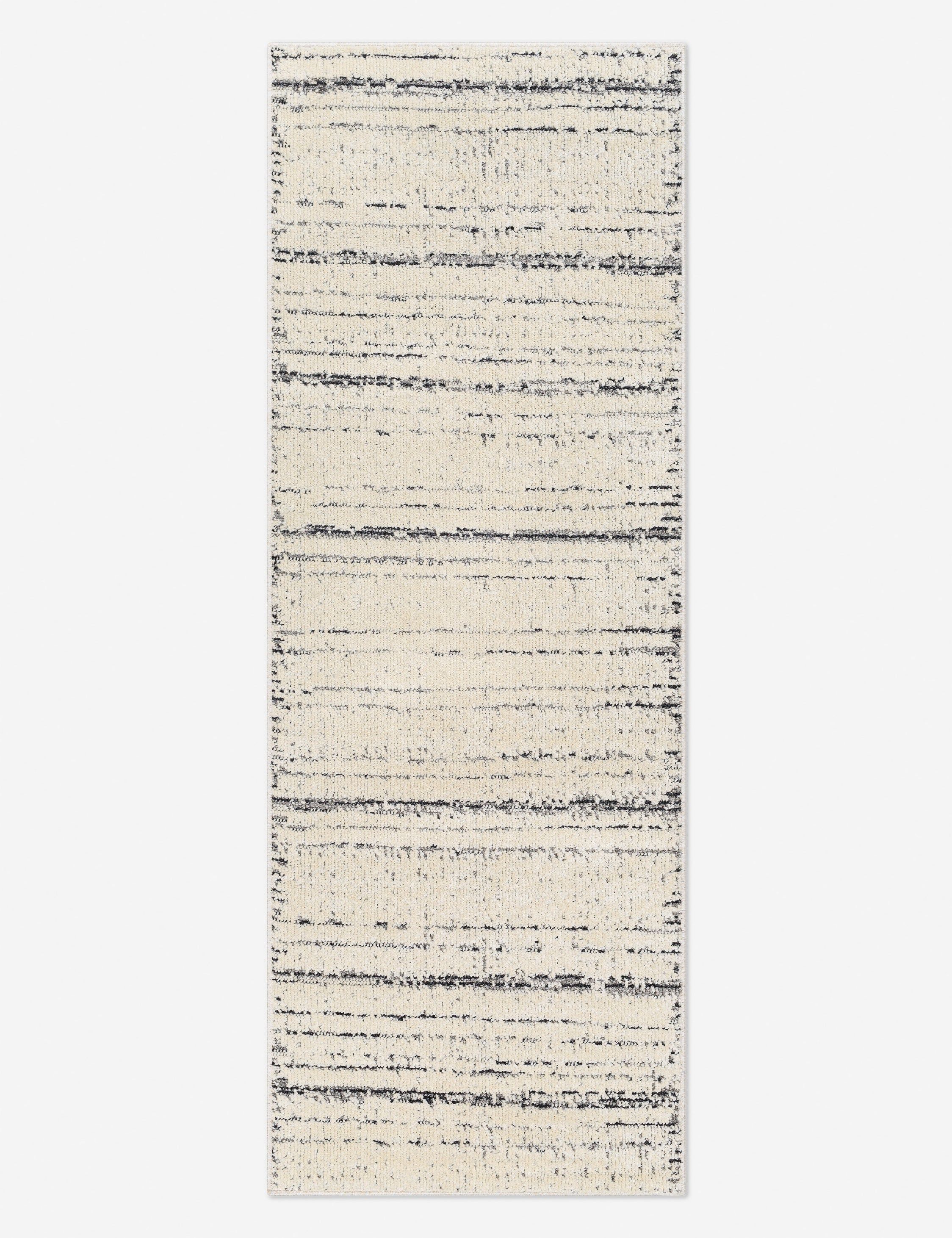 Ivory Whisper Bohemian Runner Rug - 2'7" x 10'