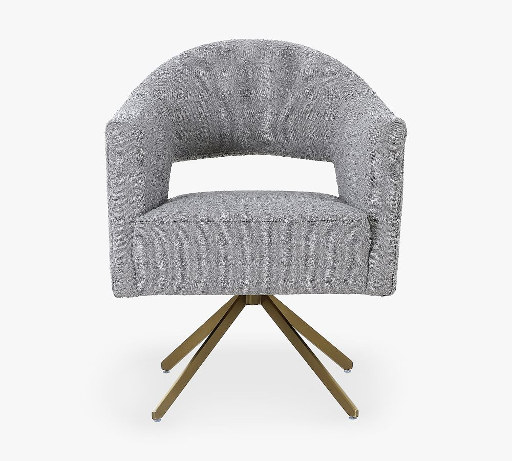 Alta Upholstered Swivel Desk Chair