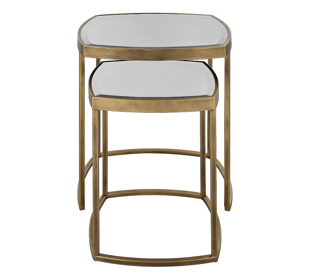 Clara Glass Nesting Tables (15"- 20")