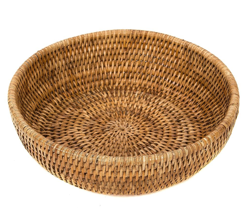 Tava Handwoven Rattan Fruit Bowl