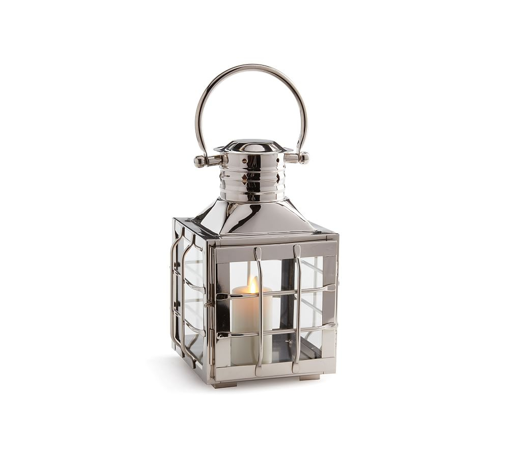 Maritime Stainless Steel Outdoor Lantern Candleholders