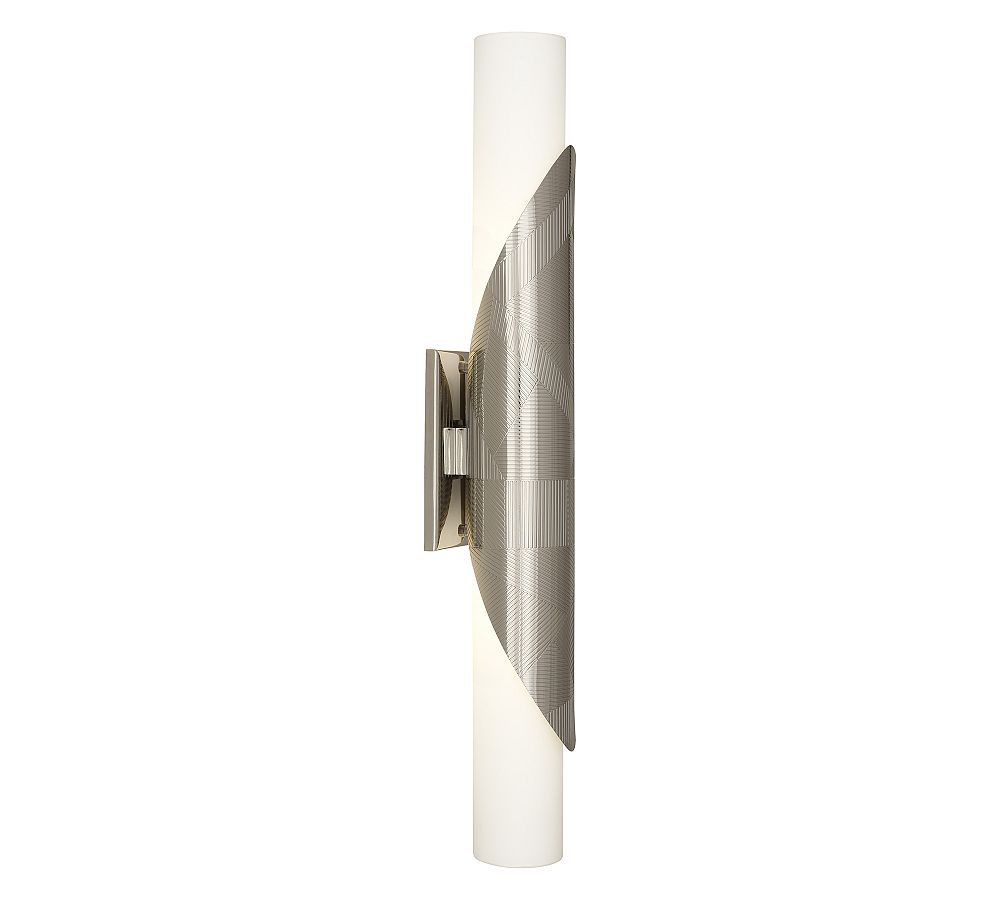 Deane Glass Double Tube Sconce (25'')