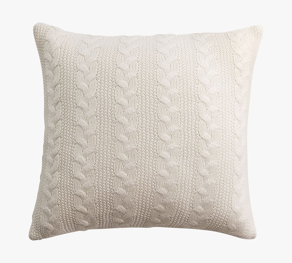 Evette Cable Knit Pillow