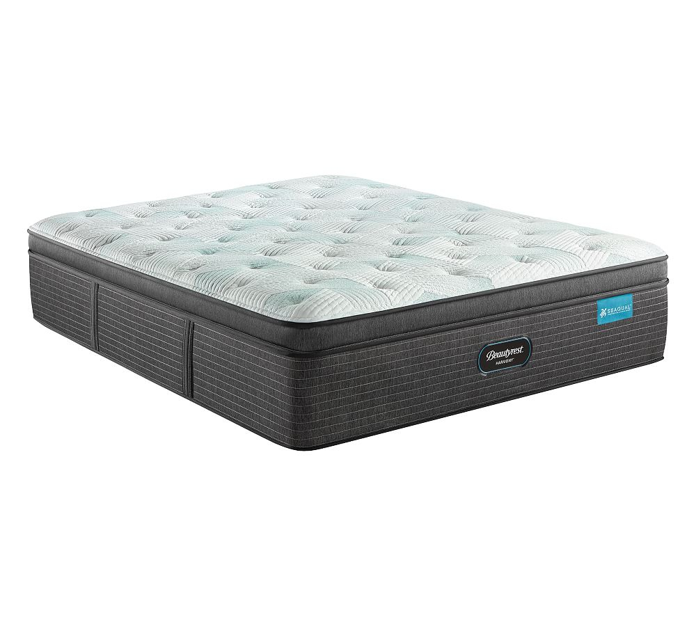 Harmony Emerald Bay Gray & White King Pillowtop Innerspring Mattress