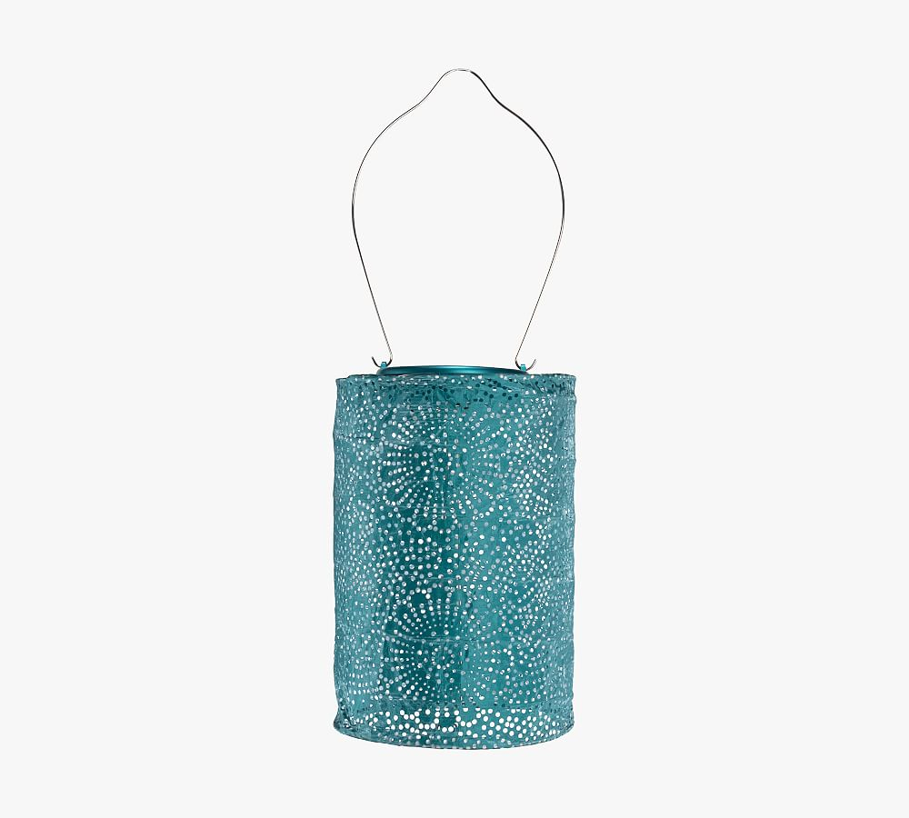 Soji Stella Cylinder Solar Outdoor Lanterns - Set of 2