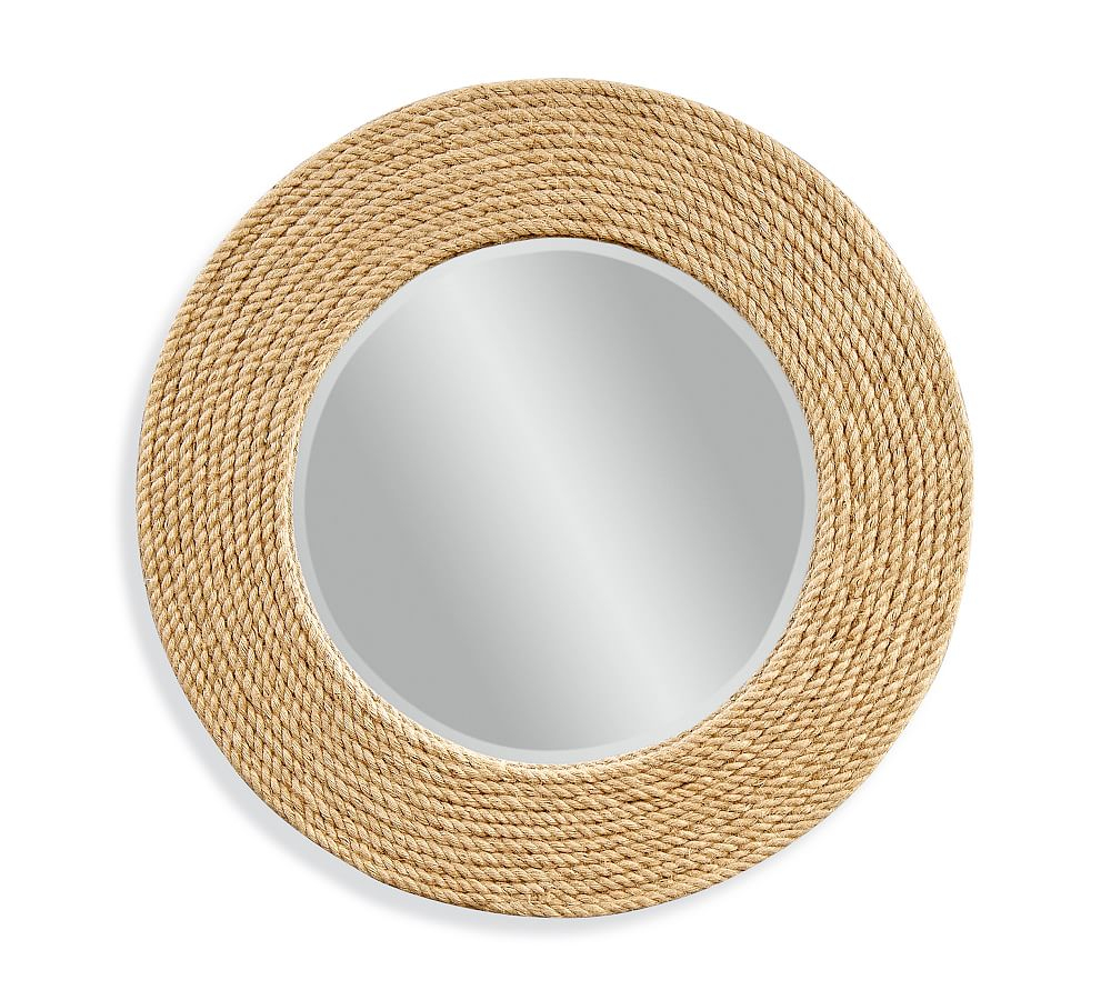 Cape Cod Round Rope Mirror 36"