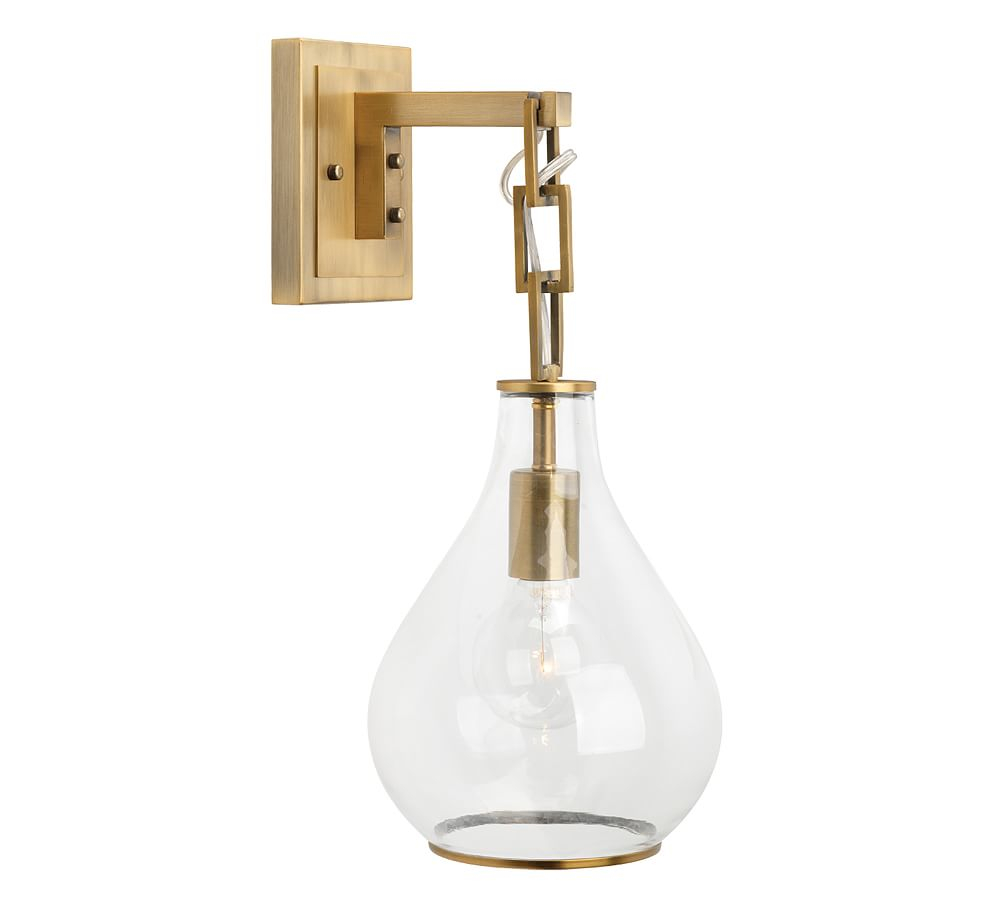 Dixon Glass Sconce (18'')