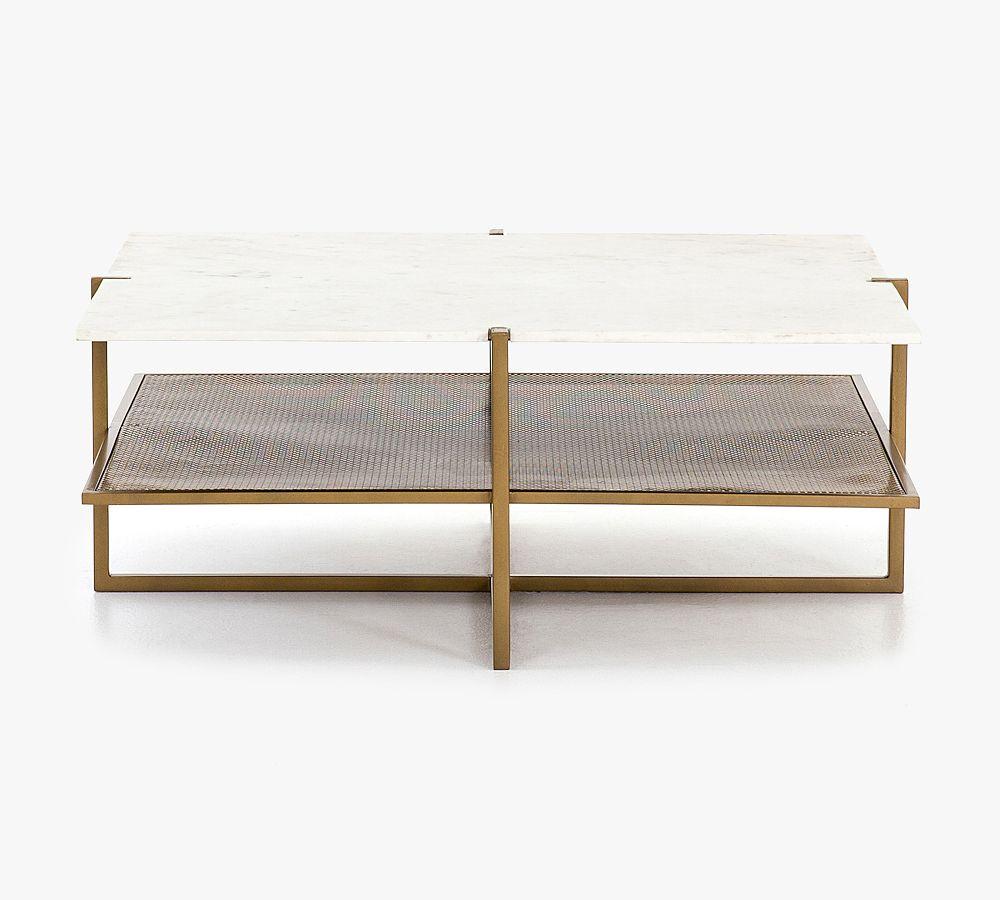 Hyla Square Marble Coffee Table (41")