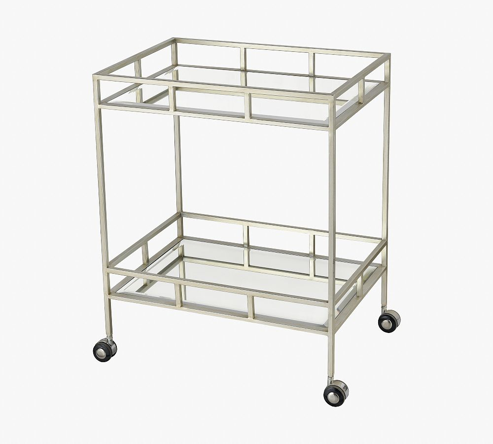 Ike Metal Bar Cart (24")