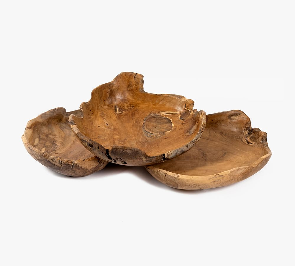 Teak Root Bowl