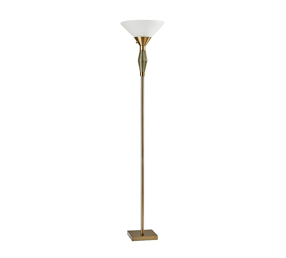 Clyde Torchiere Floor Lamp (71")