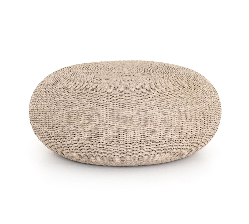 Round Rattan Round Coffee Table (36")
