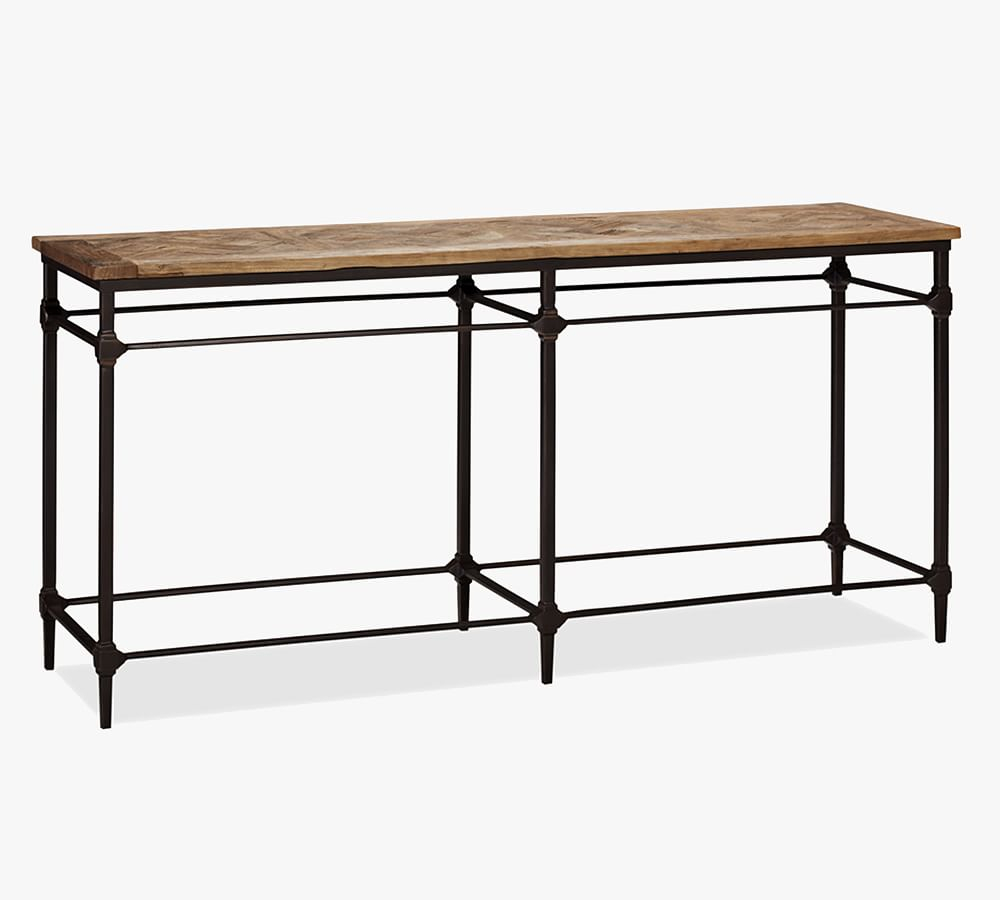 Parquet Reclaimed Wood Console Table (71")