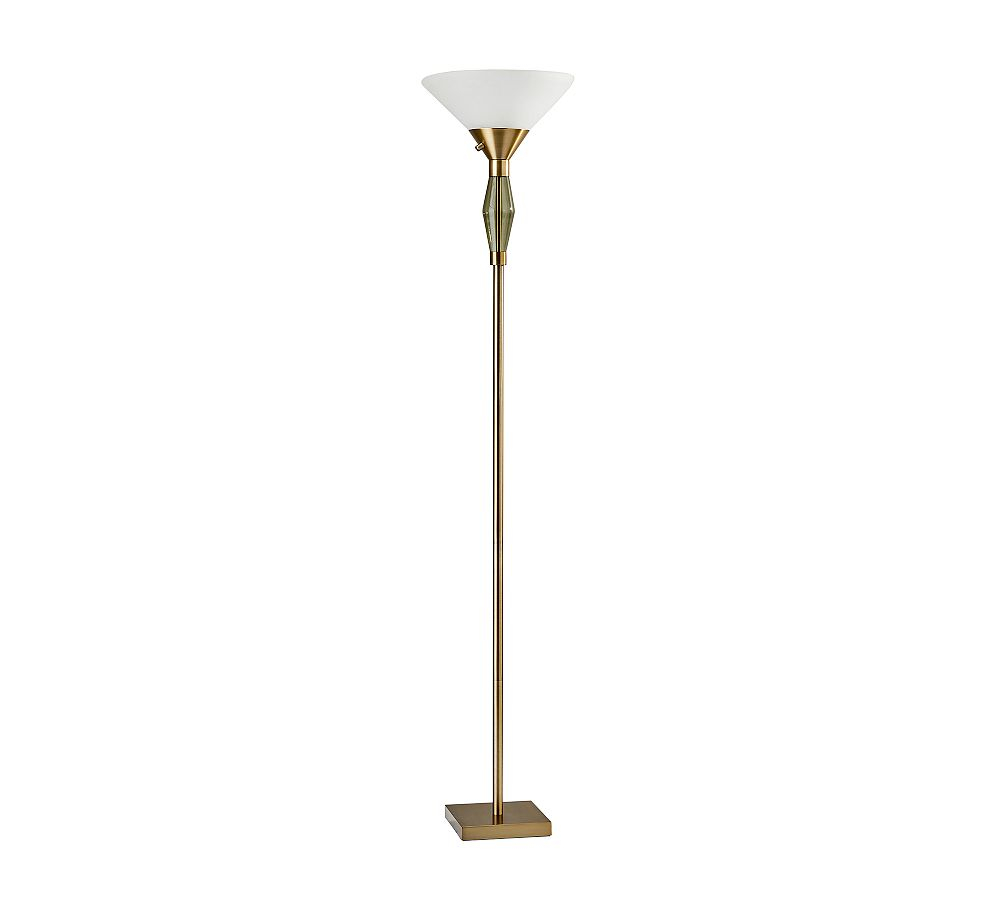 Clyde Torchiere Floor Lamp (71")
