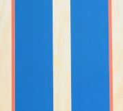 Striped Surfboard Wall Art