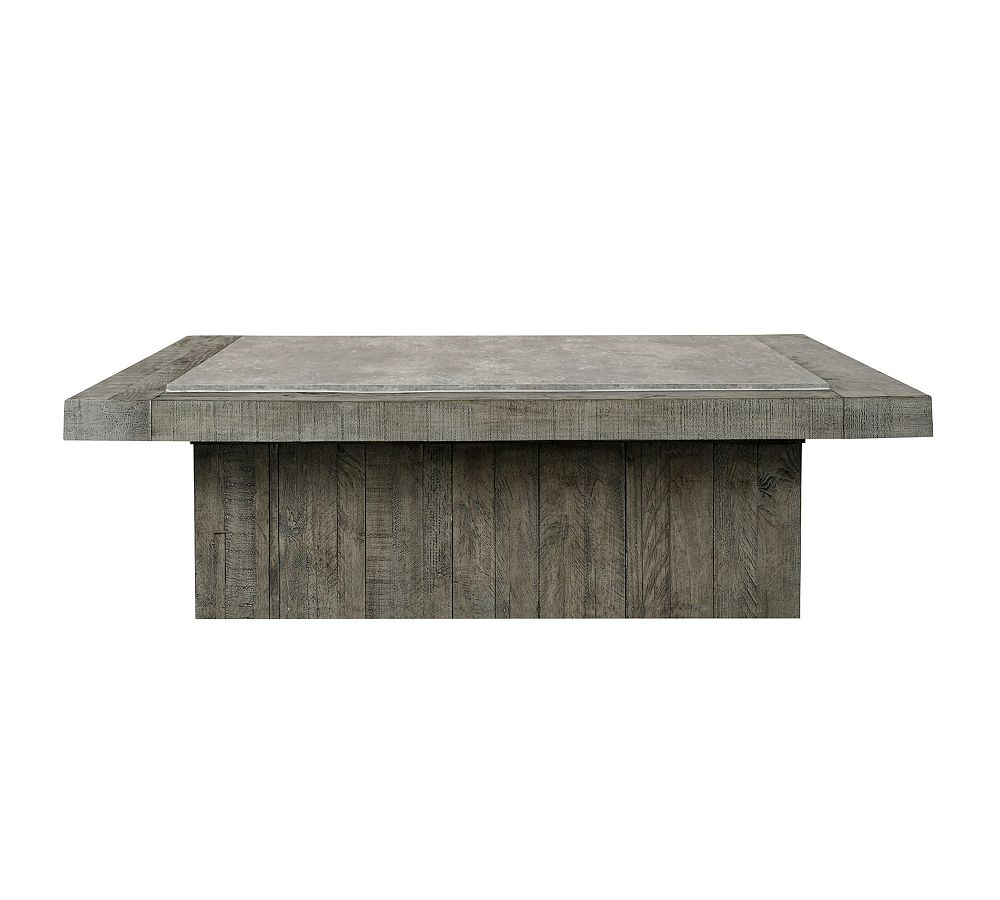 Edin Rectangular Reclaimed Wood Coffee Table (60")