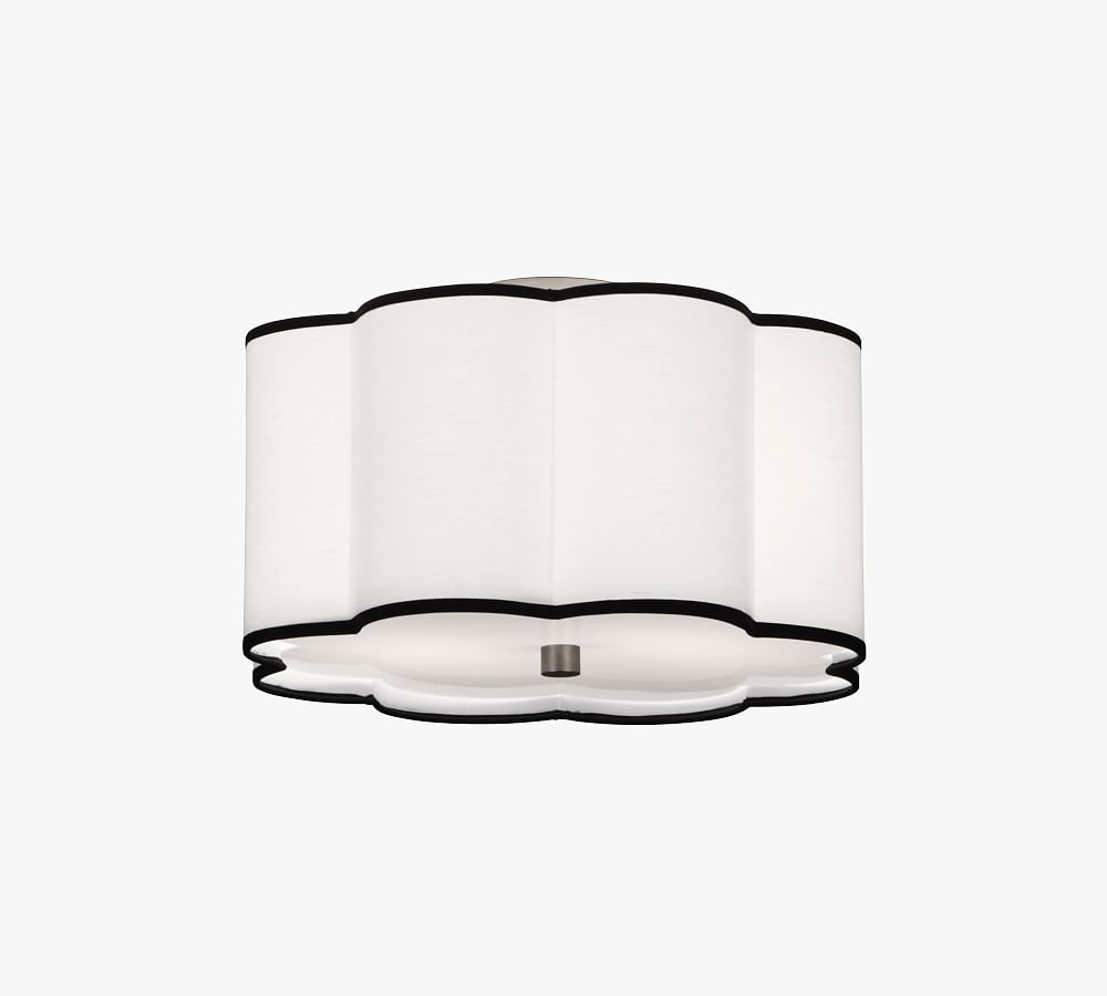 Tess Scalloped Flush Mount (16"-24")