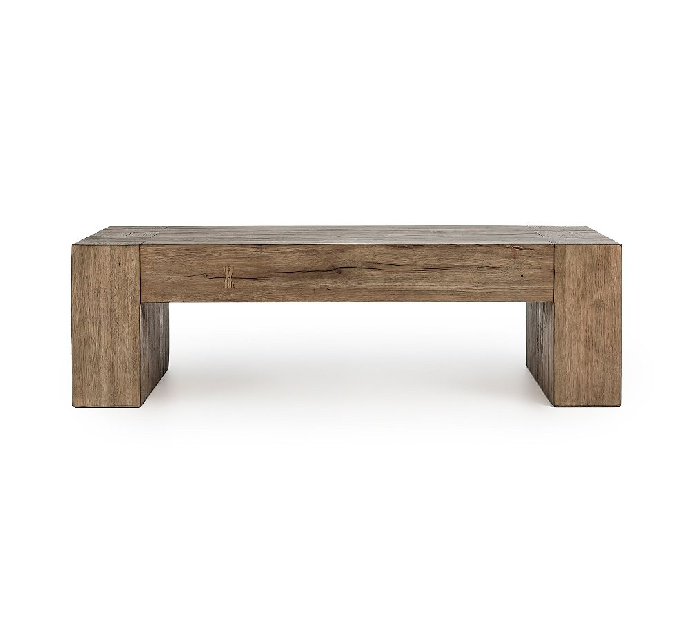 Raymond Rectangular Reclaimed Wood Coffee Table (60")