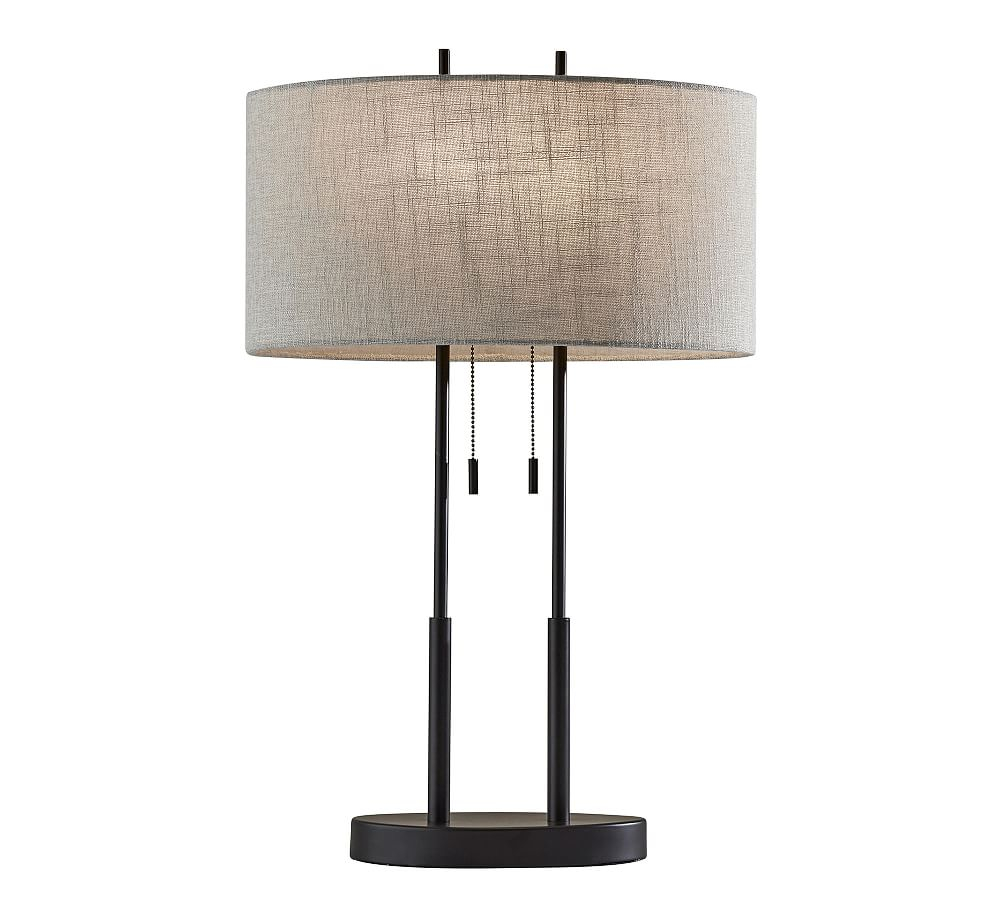 Tuppence Metal Table Lamp (27")