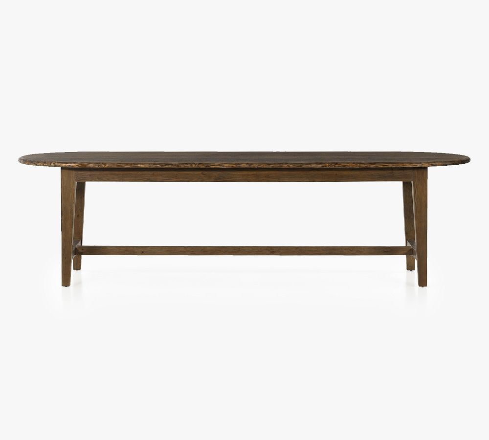 Ender Oval Dining Table (86.5"- 110.5")