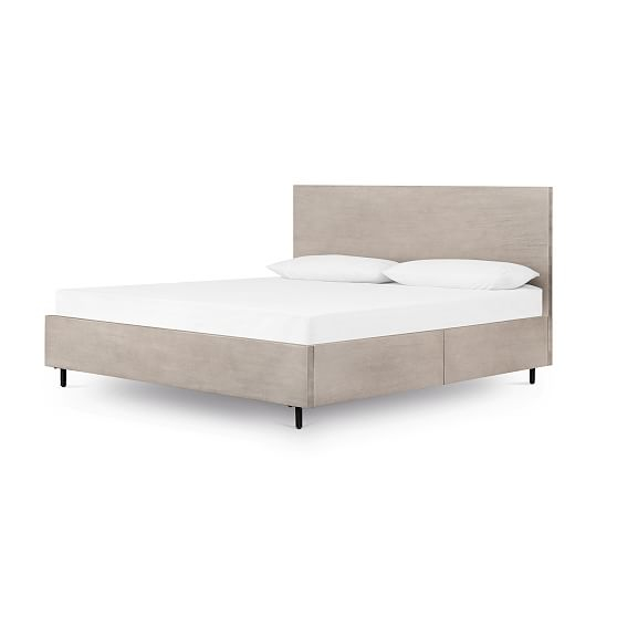 Iron & Acacia Storage Bed