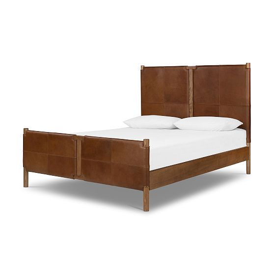 Sackett Leather Bed