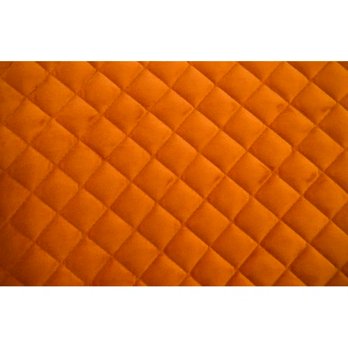 Allure Upholstered Arm Chair in Orange