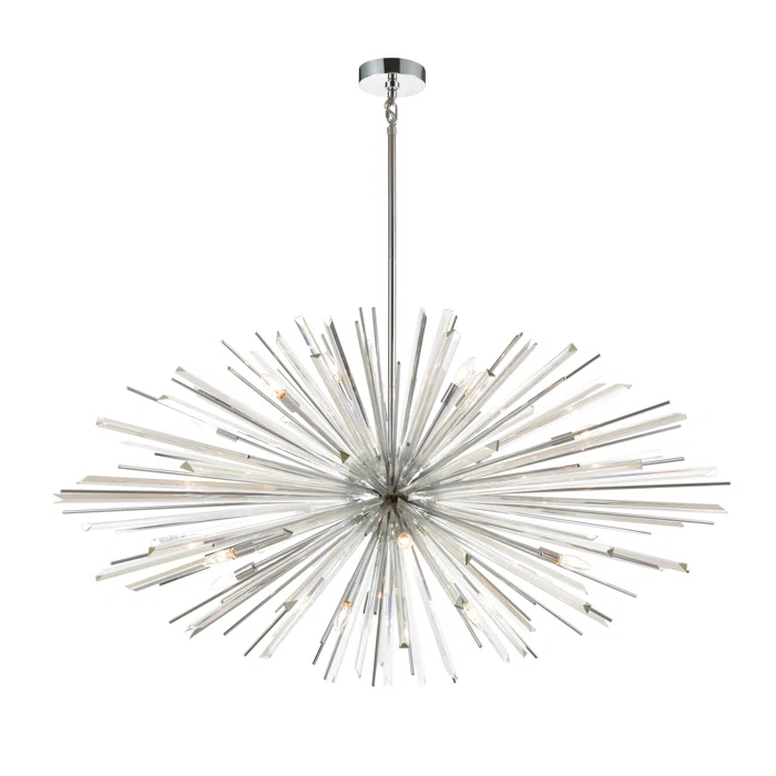Palisades Ave 18 - Light Dimmable Sputnik Sphere Chandelier