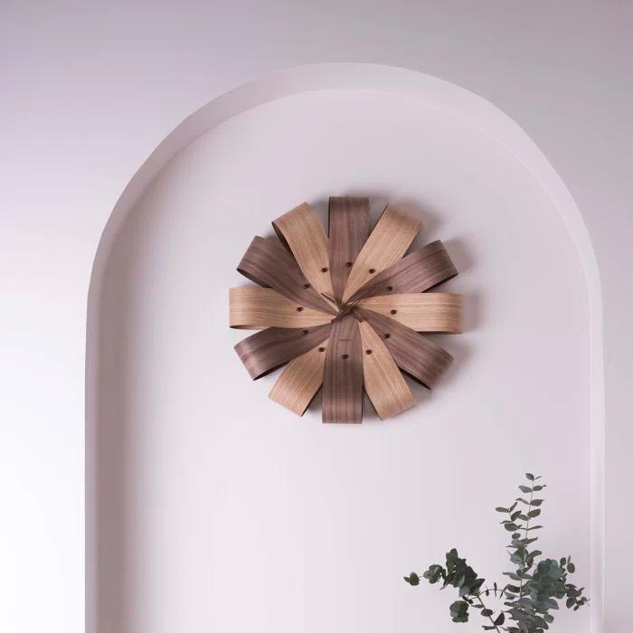 Solid Wood Wall Clock