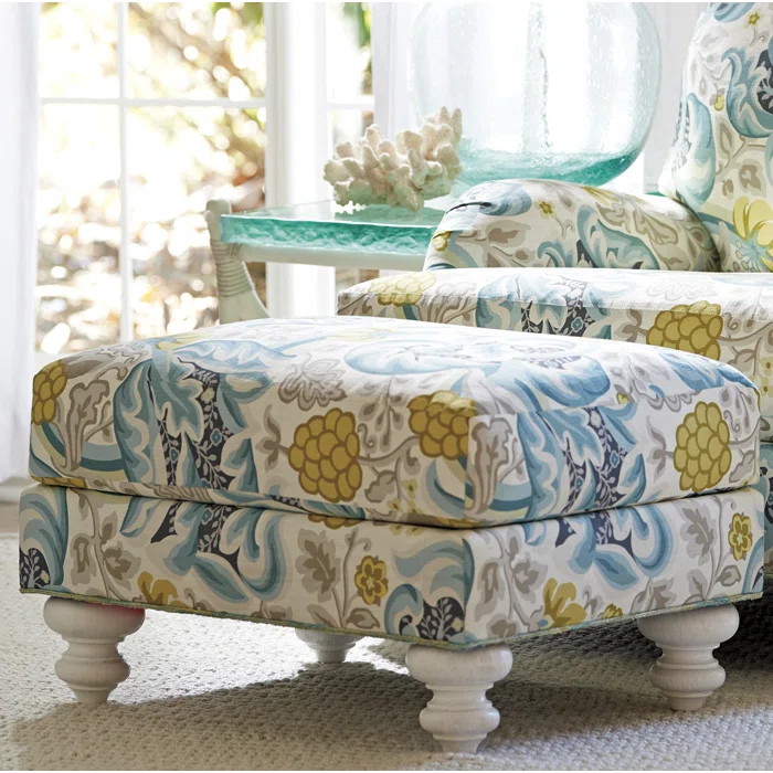 Ocean Breeze Gilmore Ottoman