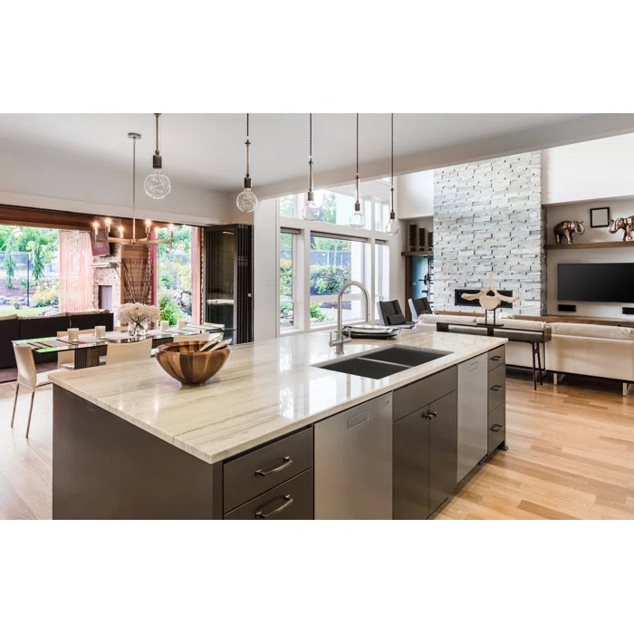 Pirellone Two Handle Pull-Down Kitchen Faucet