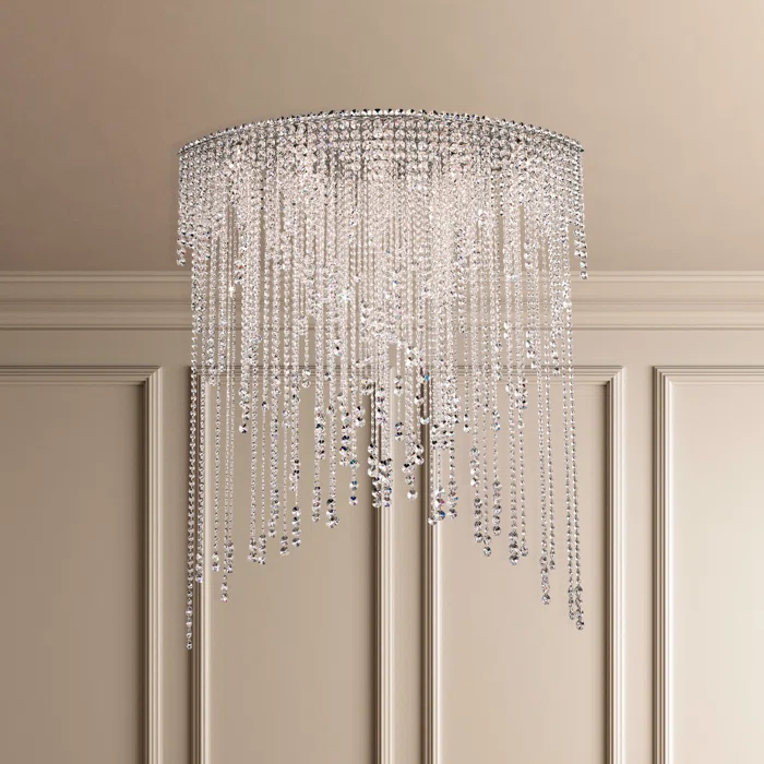 Chantant Crystal Flush Mount