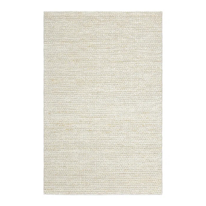 Wayne Jute Beige 9 ft. x 12 ft. Hand Woven Contemporary Transitional Area Rug