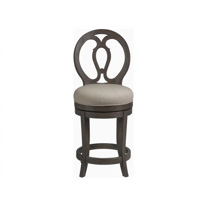Artistica Home Cohesion Swivel Upholstered Counter Stool