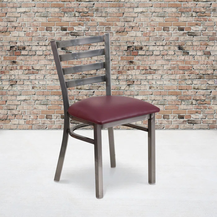 Flash Furniture Kendall Ladder Back Metal Restaurant Chair