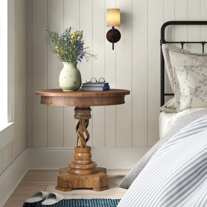 Corwith Solid Wood End Table