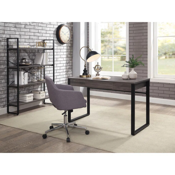 Lorell Soho Metal Base Writing Desk