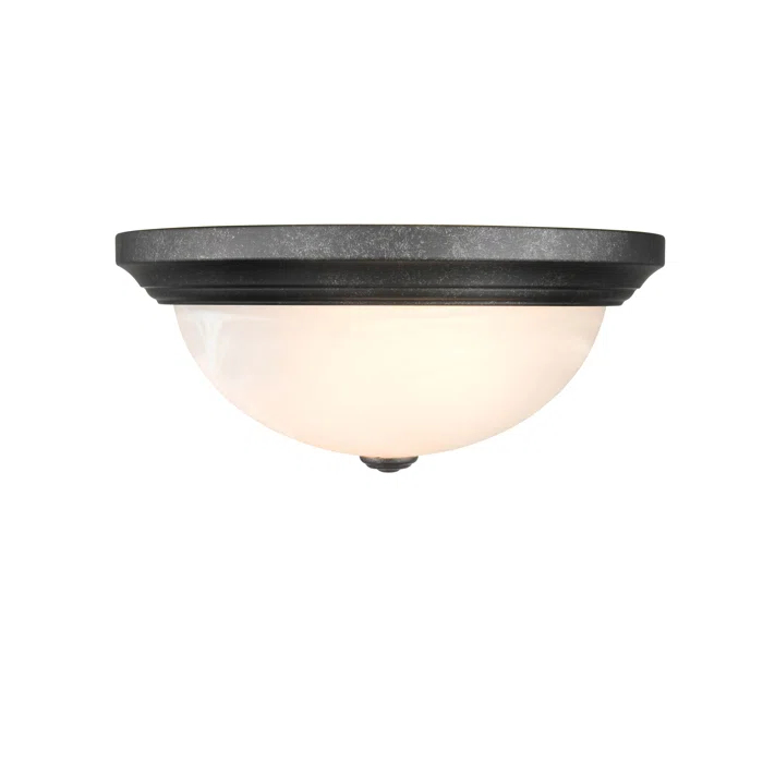 Andrew-James Glass Flush Mount